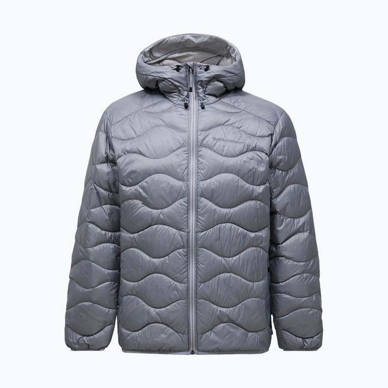 Vyriška pūsta striukė Peak Performance Helium Down Hood lt grey/antarctica 5