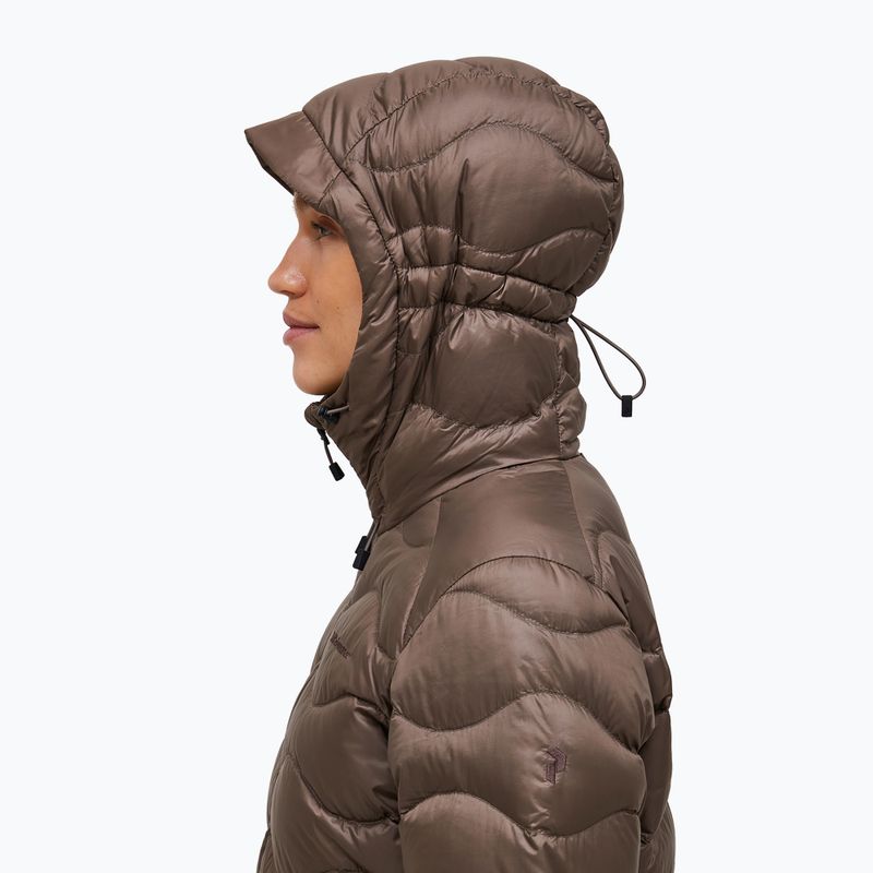 Moteriška pūsta striukė Peak Performance Helium Down Hood terrain tan 5