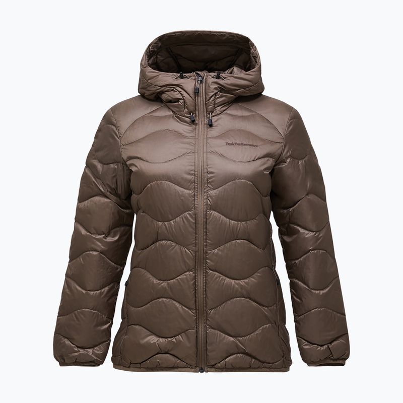 Moteriška pūsta striukė Peak Performance Helium Down Hood terrain tan 6