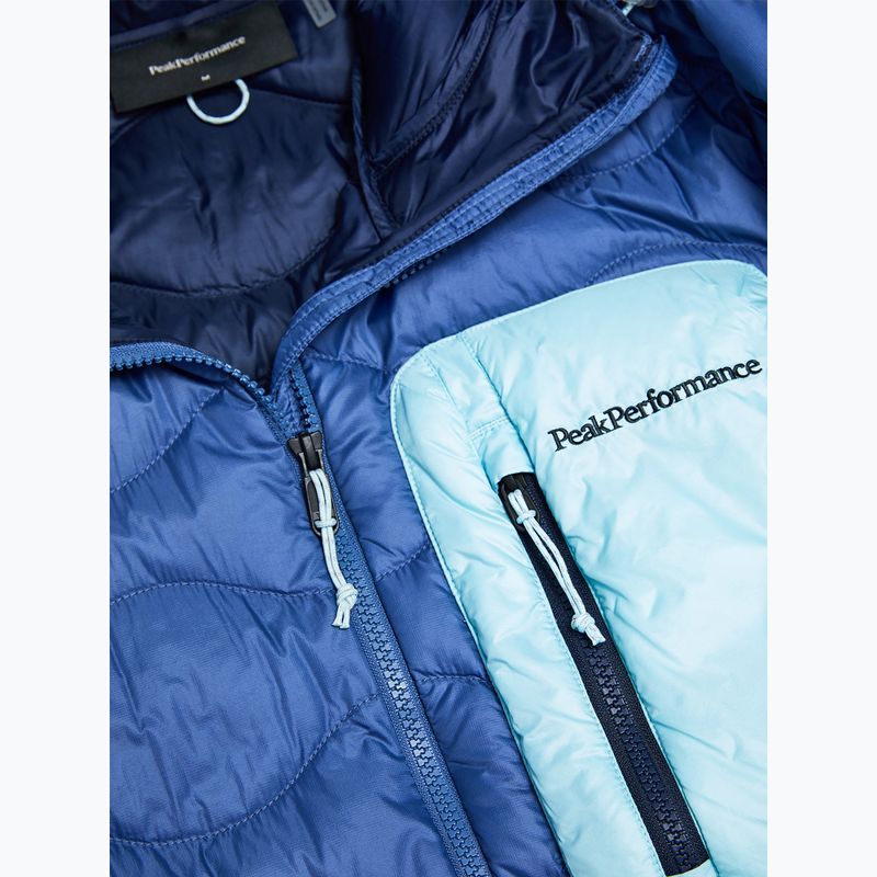 Vyriška pūsta striukė Peak Performance Helium Utility Down Hood Summit Sky/Snowmelt 10