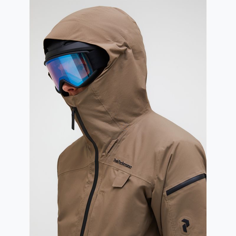 Vyriška striukė Peak Performance Alpine GTX 2L Insulated Shell terrain tan 4