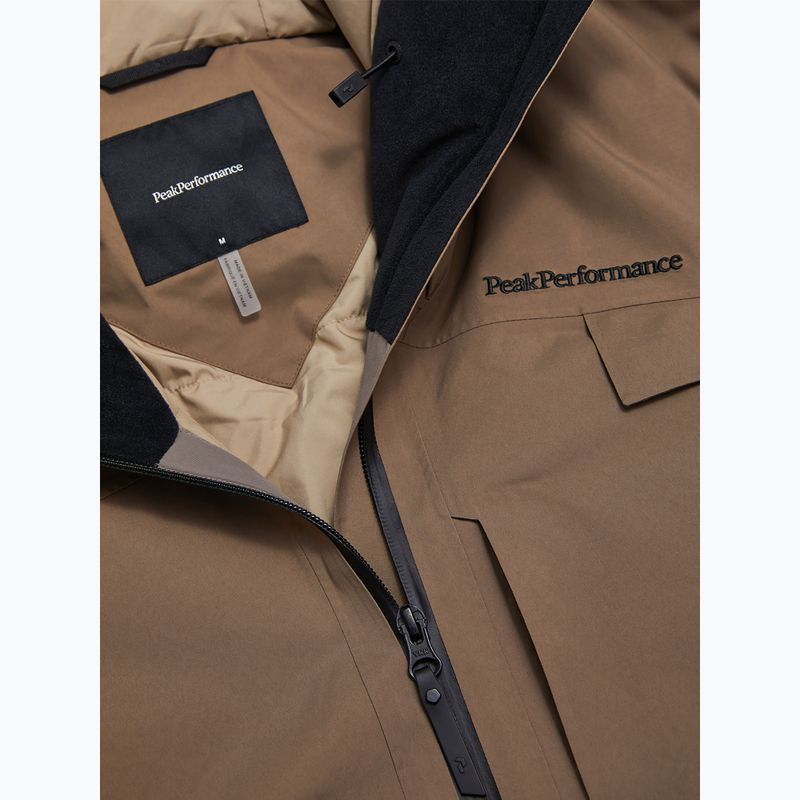 Vyriška striukė Peak Performance Alpine GTX 2L Insulated Shell terrain tan 11