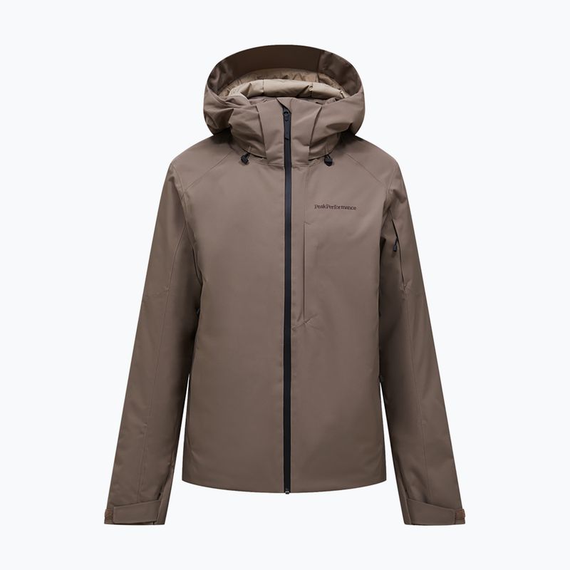 Vyriška slidinėjimo striukė Peak Performance Maroon Insulated terrain tan 6