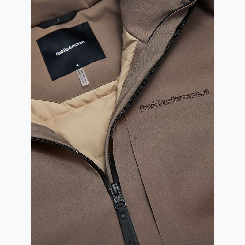 Vyriška slidinėjimo striukė Peak Performance Maroon Insulated terrain tan 9