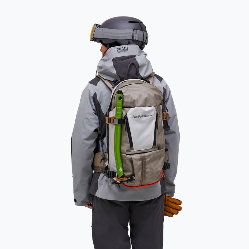 Slidininkų kuprinė Peak Performance Vertical Ski 20 l avid beige/antarctica 2