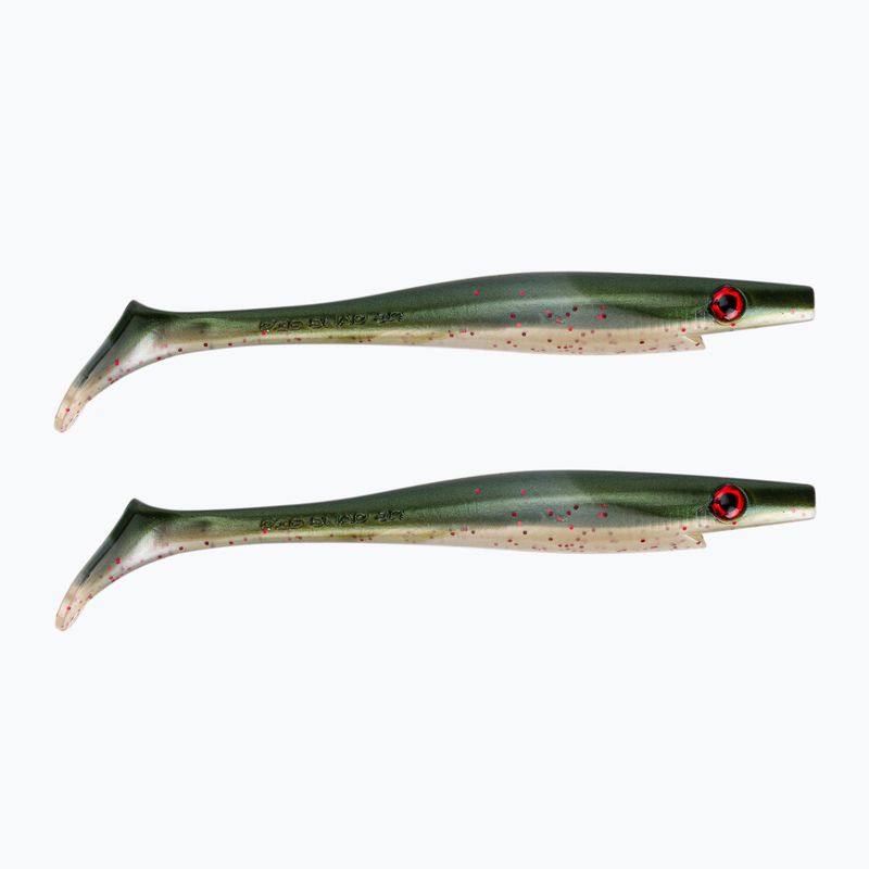 Strike Pro Pig Shad Jr guminis masalas 2 vnt. žalias TEV-SP172C-104