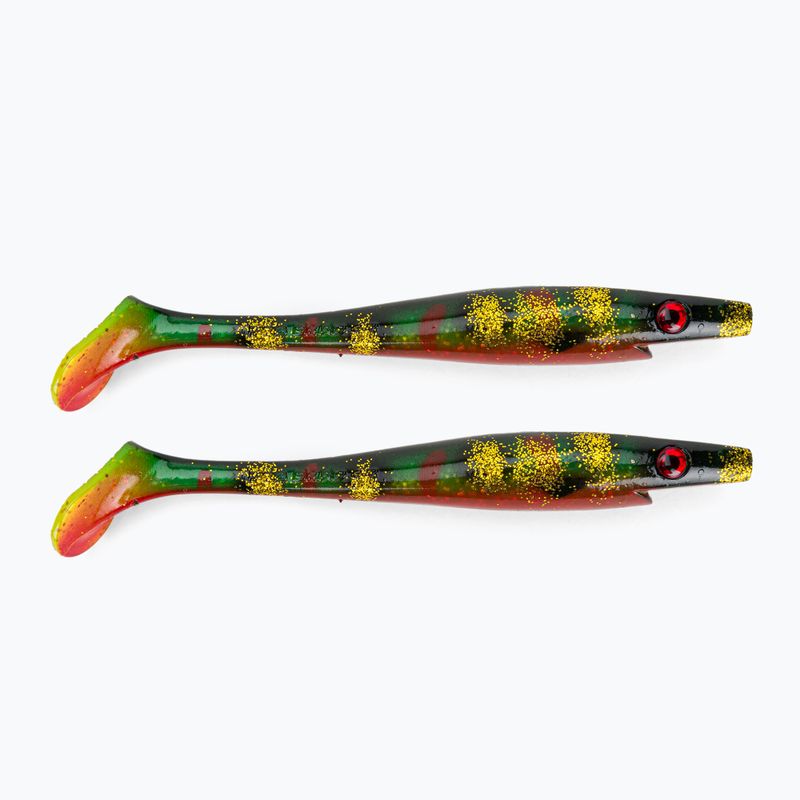 Strike Pro Pig Shad Jr guminis masalas 2 vnt. raudonai žalias TEV-SP172C-133