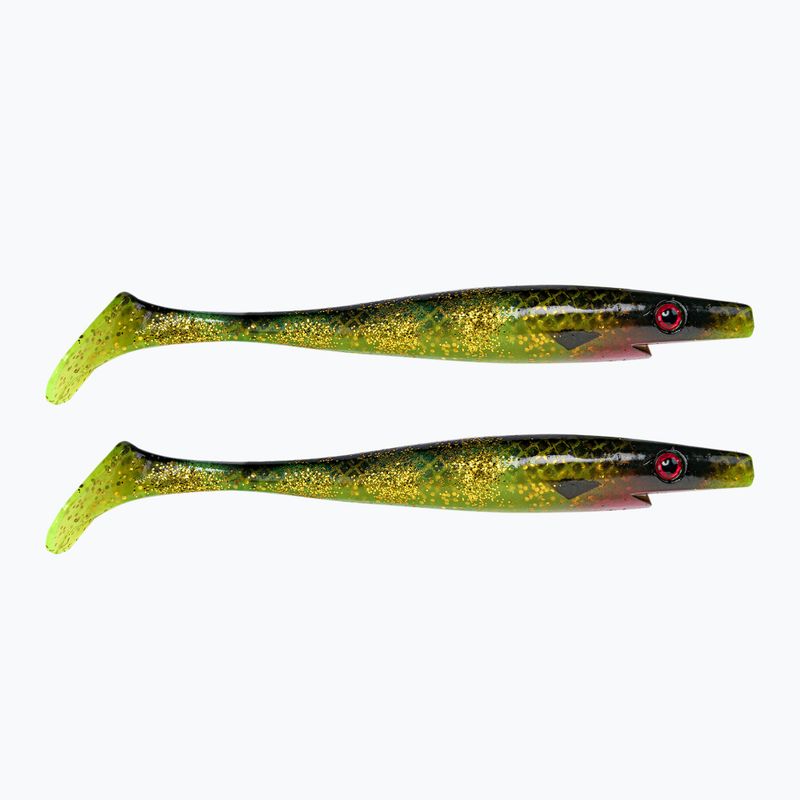 Strike Pro Pig Shad Tournament guminis masalas 2 vnt. geltonos spalvos TEV-SP172M-132