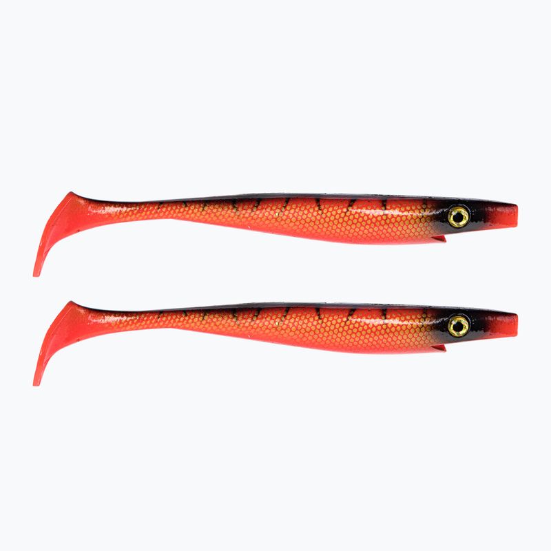 Strike Pro Pig Shad Tournament guminis masalas 2 vnt. raudonos spalvos TEV-SP172M-141