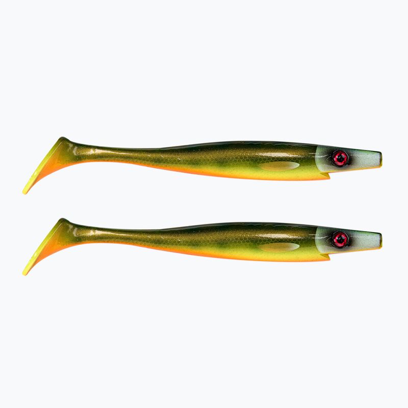 Strike Pro Pig Shad Tournament guminis masalas 2 vnt. geltonos spalvos TEV-SP172M-MN2