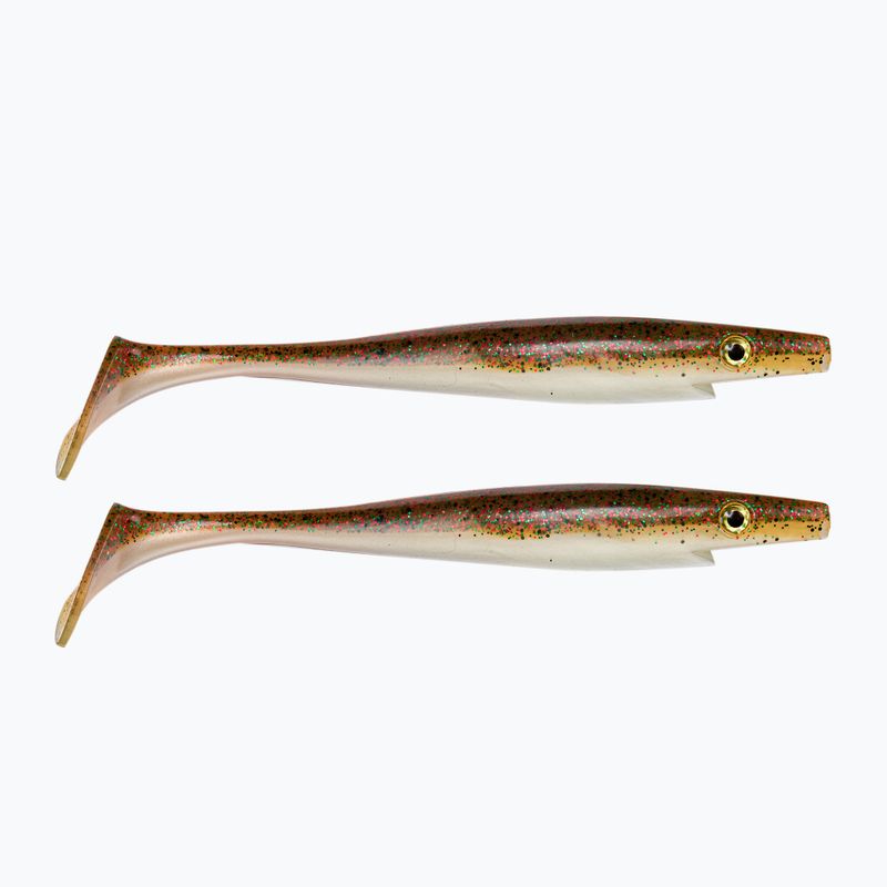 Strike Pro Pig Shad Tournament 2 dalių rudos spalvos guminis masalas TEV-SP172M-108