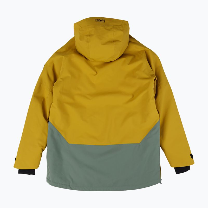 Vyriška snieglenčių striukė Colourwear Signature Anorak yellow 2
