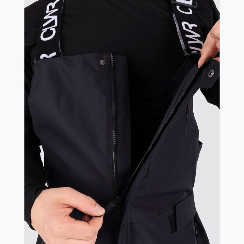 Vyriškos snieglenčių kelnės Colourwear Slash Bib black 3