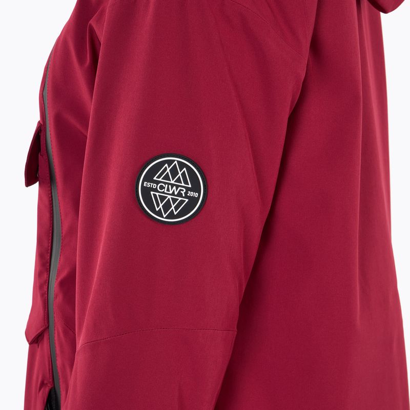 Moteriška snieglenčių striukė Colourwear Cake Anorak 2.0 rasberry red 5