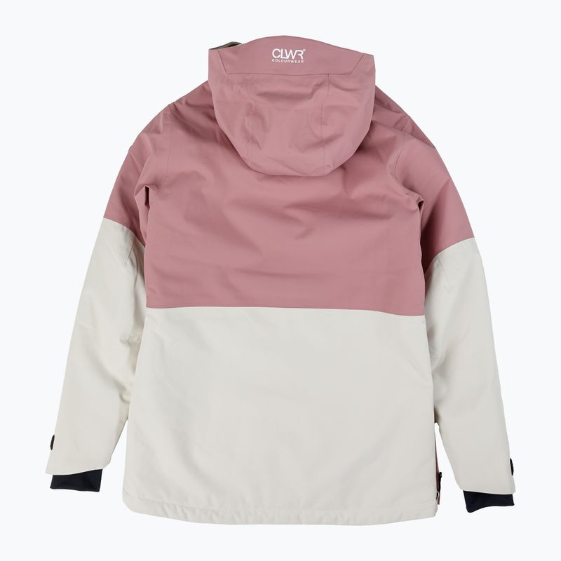 Moteriška snieglenčių striukė Colourwear Homage Anorak 2.0 off-white 2