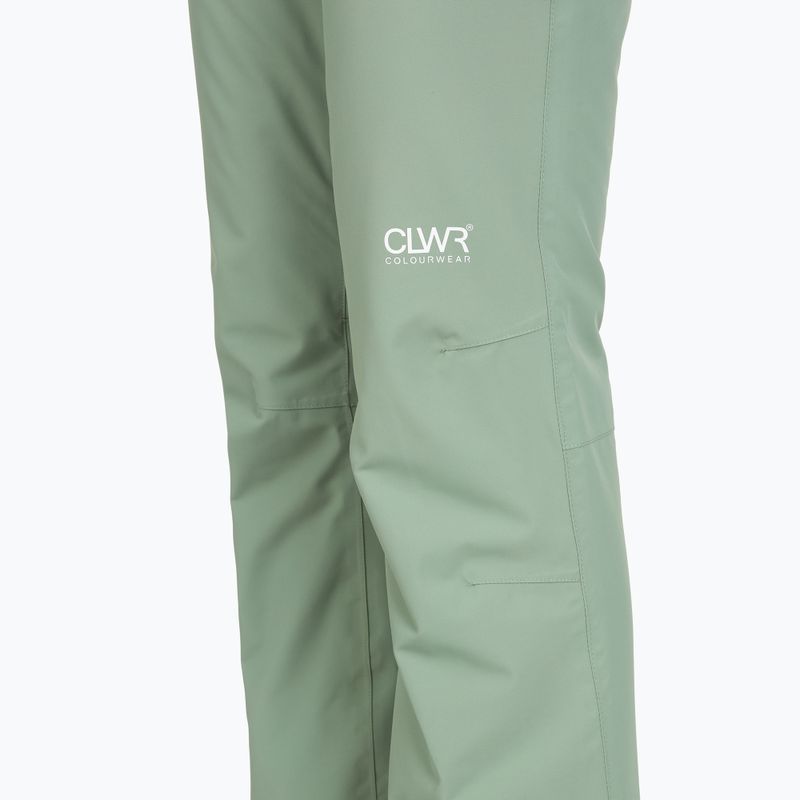 Moteriškos snieglenčių kelnės Colourwear Cork lt sage 3