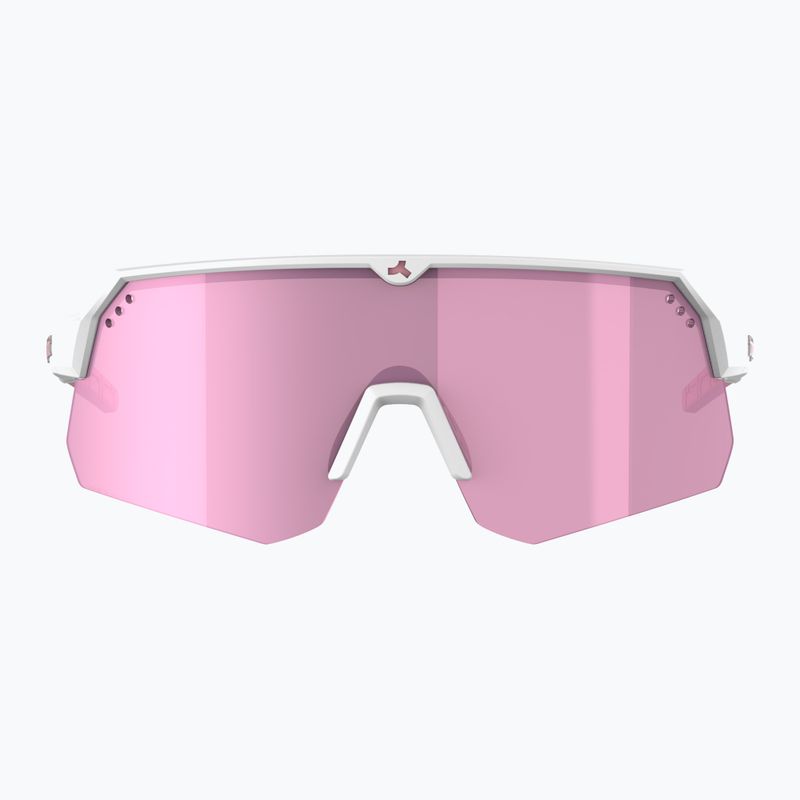 Akiniai nuo saulės Tripoint 001 Treriksroset matt white/brown/pink multi 2