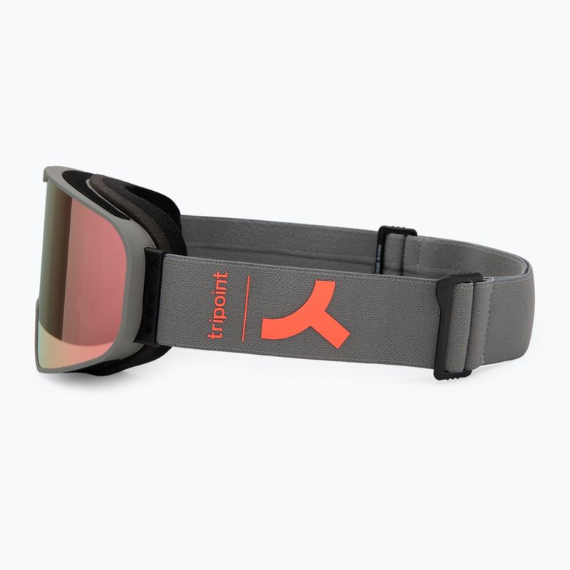 Slidinėjimo akiniai Tripoint 109 Tumba Peak Small matt grey/brown/peach multi 4