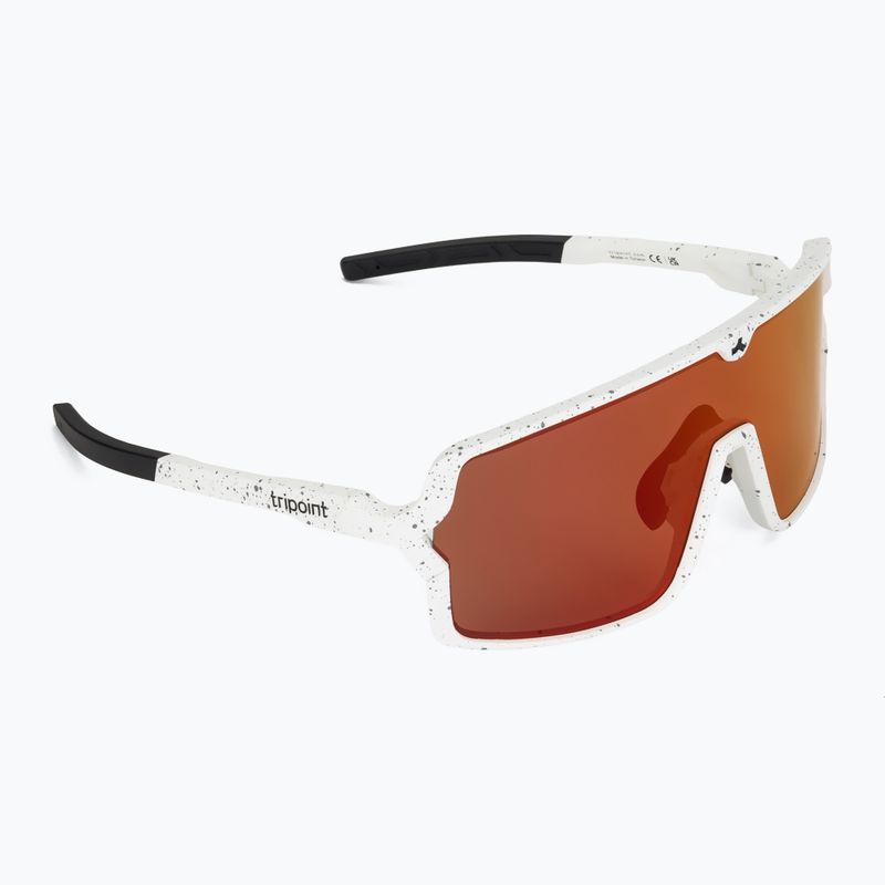 Saulės akiniai Tripoint 008 Lake Prespa X matt white with spots/brown/red multi