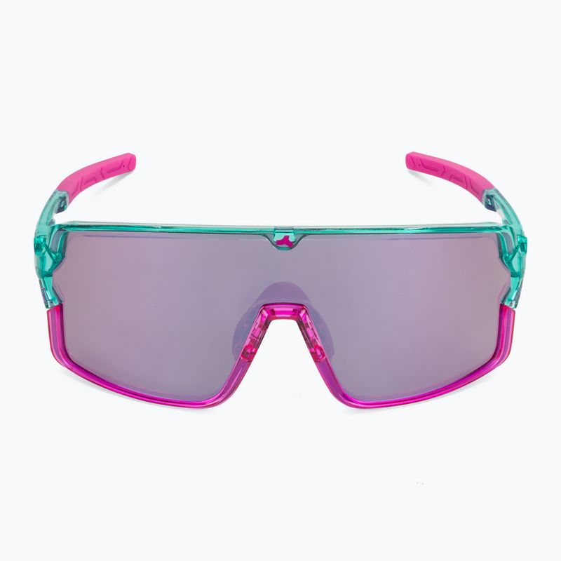 Saulės akiniai Tripoint 008 Lake Prespa X crystal neon turquoise/brown/pink multi 3