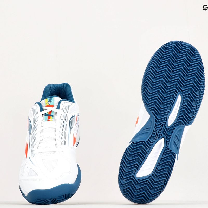 Vyriški teniso bateliai Mizuno Breakshot 3 CC white 61GC2125 10