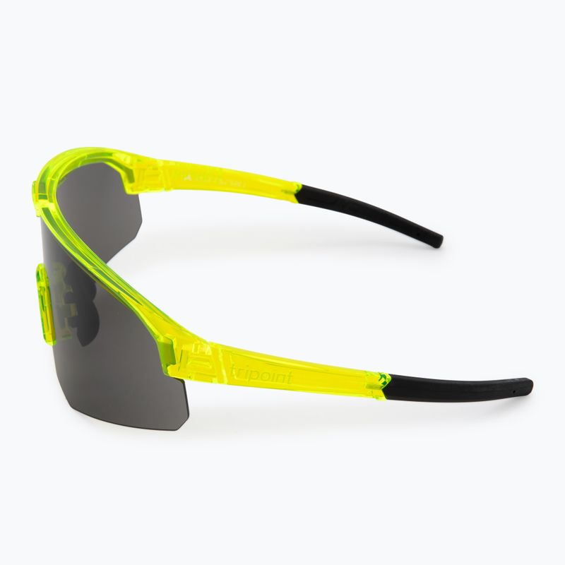 Akiniai nuo saulės Tripoint 005 Lake Victoria transparent neon yellow/smoke 4