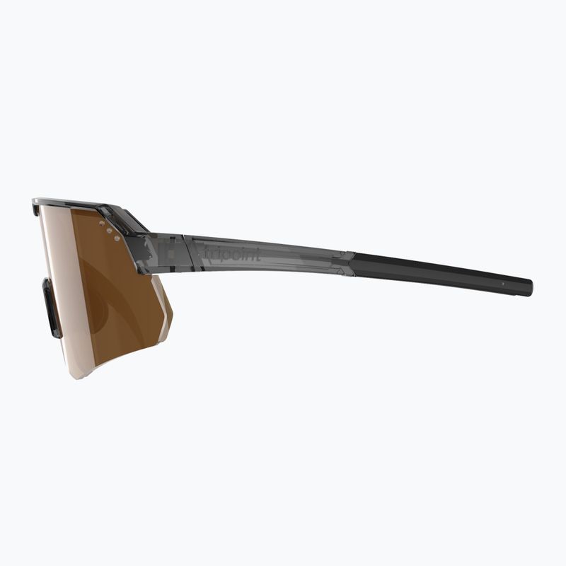 Akiniai nuo saulės Tripoint 001 Treriksroset TRI-X Polarized shiny black/brown/silver mirror 3