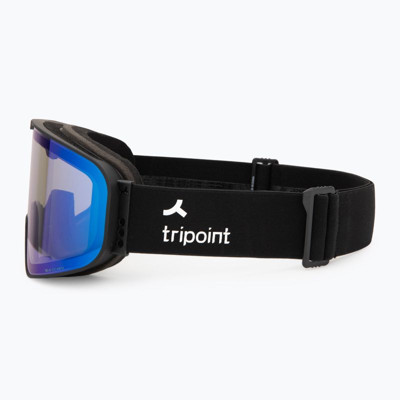 Slidinėjimo akiniai Tripoint 109 Tumba Peak matt black/smoke/blue multi chromic 4