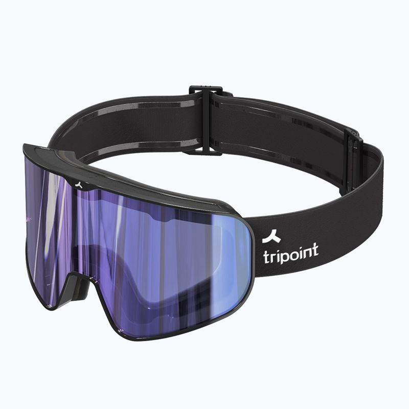 Slidinėjimo akiniai Tripoint 109 Tumba Peak matt black/violet/blue multi ultravue 2