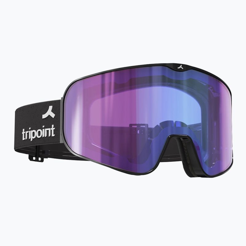 Slidinėjimo akiniai Tripoint 109 Tumba Peak Small matt black/violet/blue multi ultravue