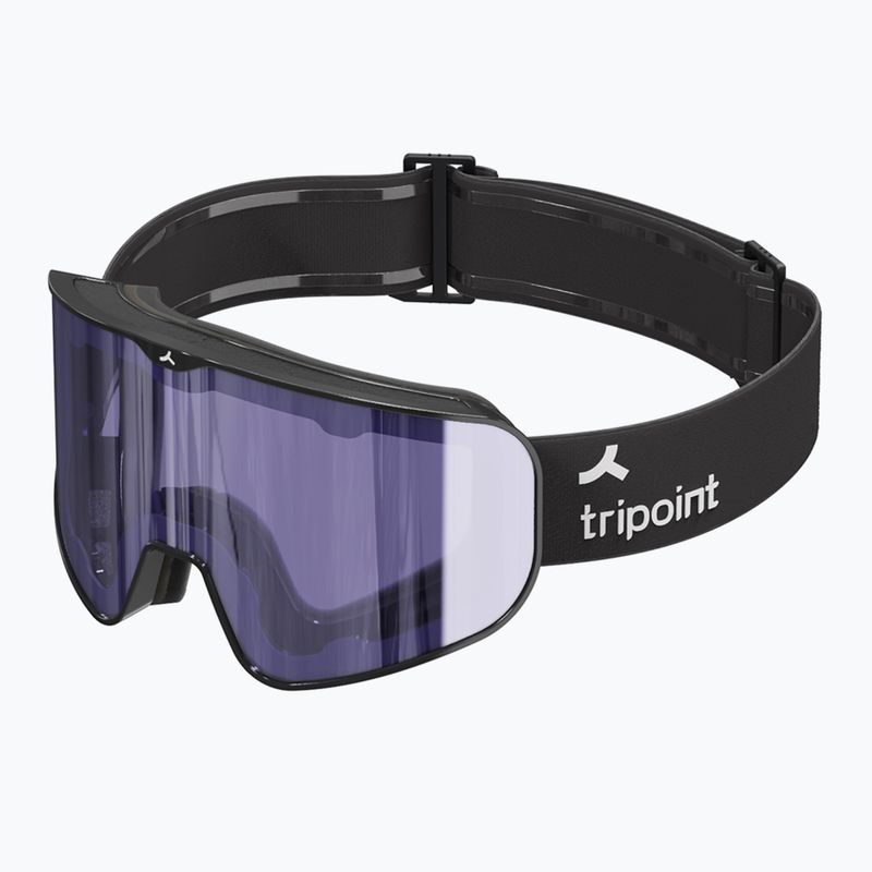 Slidinėjimo akiniai Tripoint 109 Tumba Peak Small matt black/violet/blue multi ultravue 2