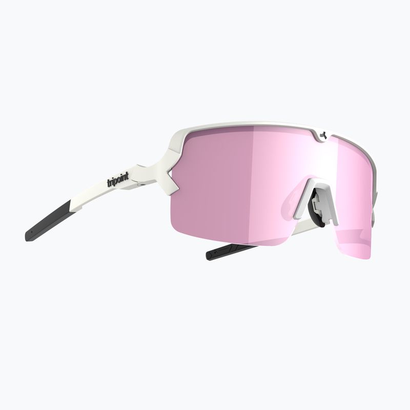 Akiniai nuo saulės Tripoint 009 Lake Prespa Small matt metallic white/brown/pink multi