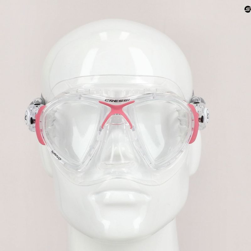 Cressi Nano skaidri nardymo kaukė DS360040 7