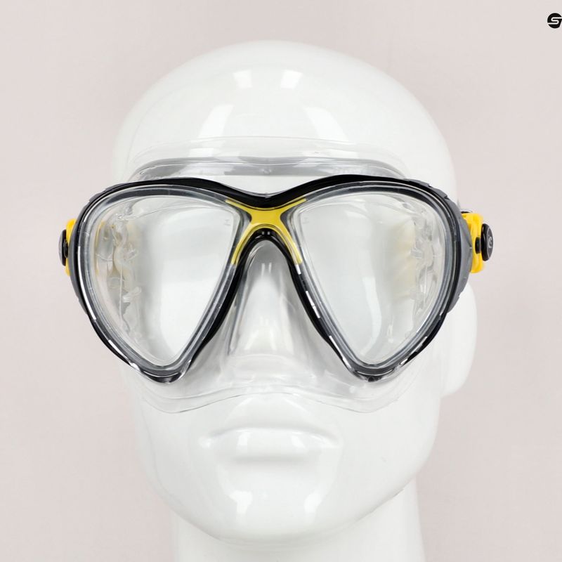 Cressi Big Eyes Evolution pilka nardymo kaukė DS340010 8