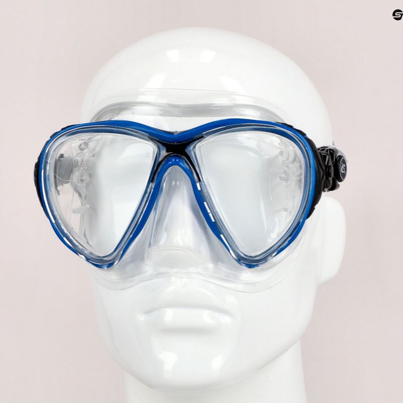 Cressi Big Eyes Evolution nardymo kaukė mėlyna DS340025 7