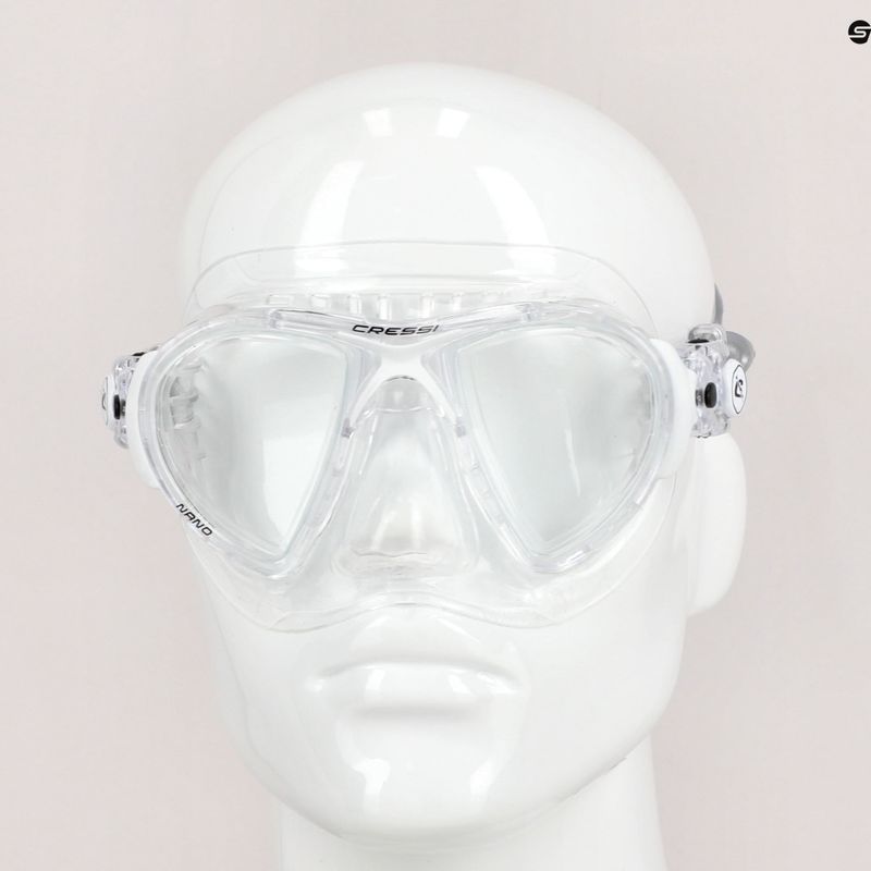 Cressi Nano skaidri nardymo kaukė DS360060 7