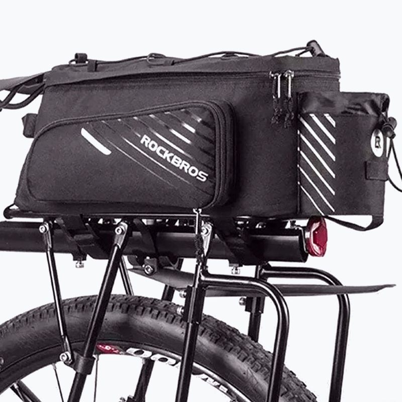 Dviračio bagažinės krepšys Rockbros A9-BK Bicycle Pannier Bag black 3