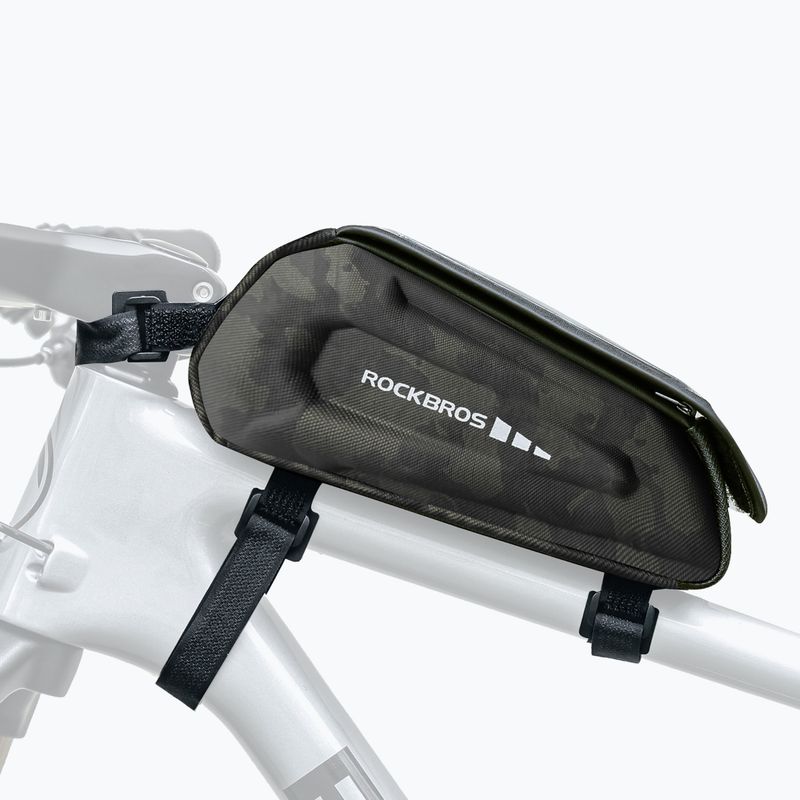 Dviračio rėmo krepšys Rockbros 30120064 Bike Tube Bag camouflage 2