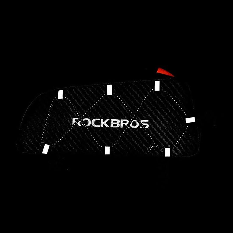 Dviračio rėmo krepšys Rockbros 039BK Bike Tube Bag 1 l black 6