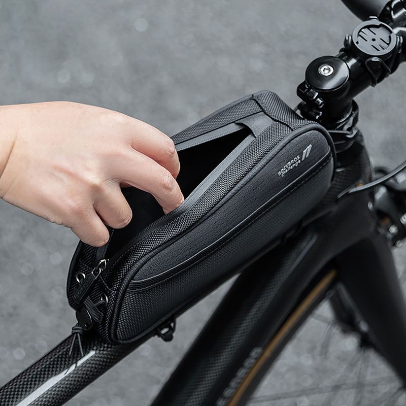 Dviračio rėmo krepšys Rockbros 30120096001 MTB Bike Top Tube Bag 1,3 l black 6