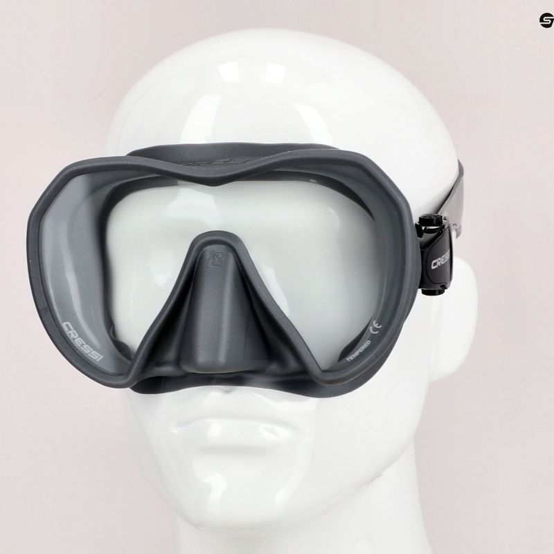 Cressi Z1 nardymo kaukė pilka DN410057 7