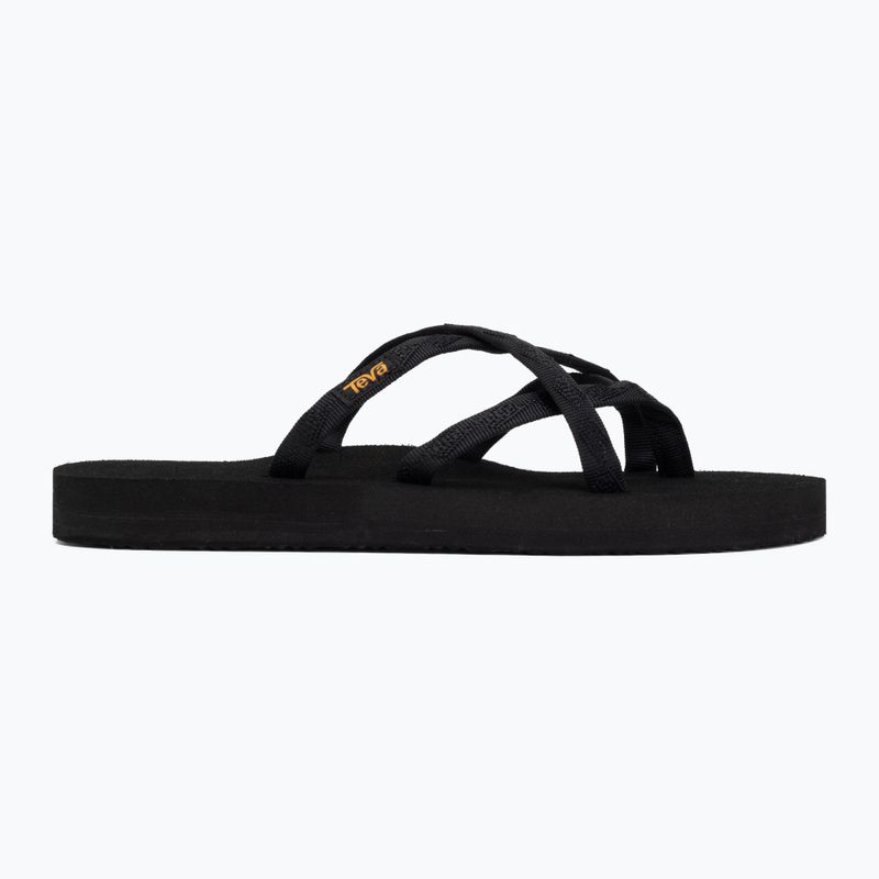 Moteriškos šlepetės Teva Olowahu mix b black on black 2