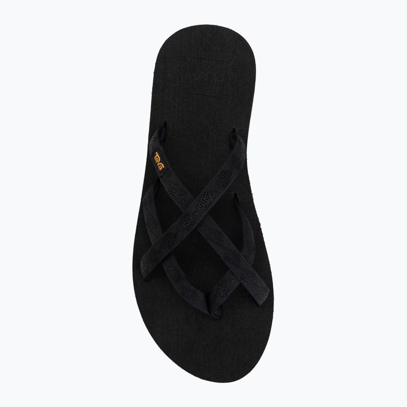 Moteriškos šlepetės Teva Olowahu mix b black on black 5