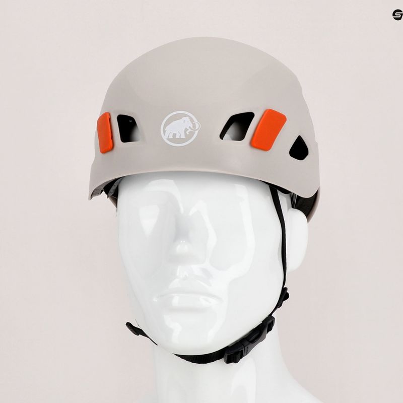 Mammut Skywalker 3.0 alpinistinis šalmas pilkos spalvos 11