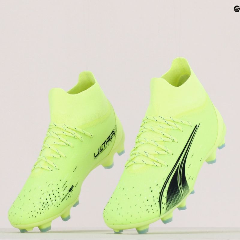 Vaikiški futbolo bateliai PUMA Ultra Pro FG/AG Jr žali 106918 01 11
