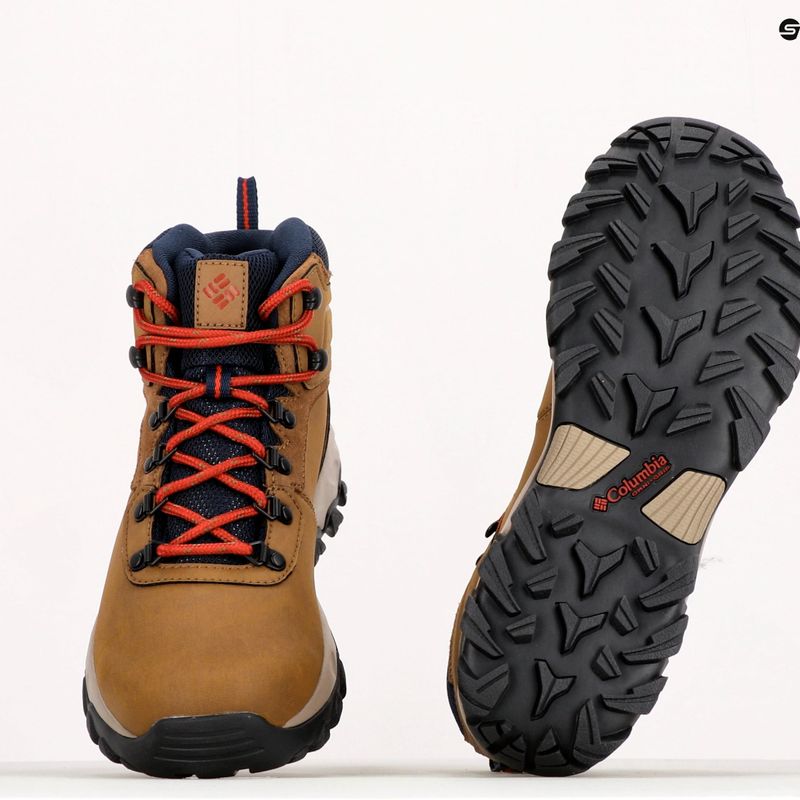Columbia Newton Ridge Plus II Wp vyriški trekingo batai šviesiai rudi 1594731 11
