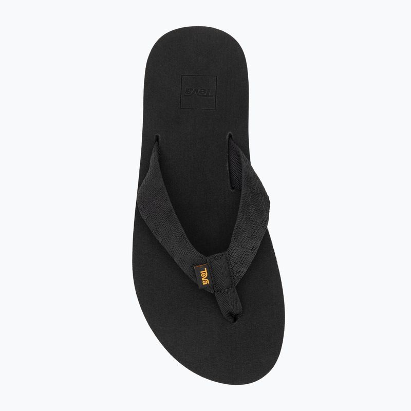 Vyriškos šlepetės per pirštą Teva Mush II brick black 5