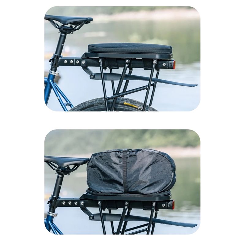 Rockbros dviračių bagažinės krepšys 30140062 5 l juodas 8