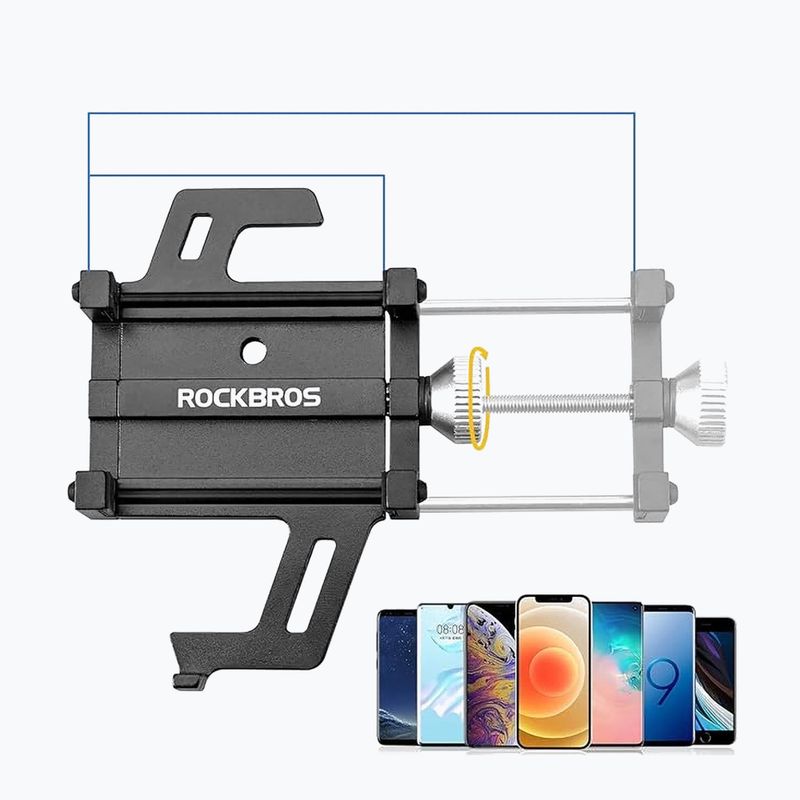 Dviračio telefono laikiklis Rockbros 699 black 3