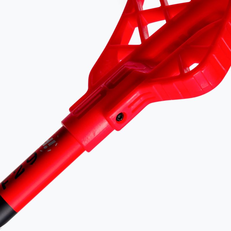 UNIHOC Sonic Composite 29 juoda/raudona dešinioji florbolo lazda 04948 4